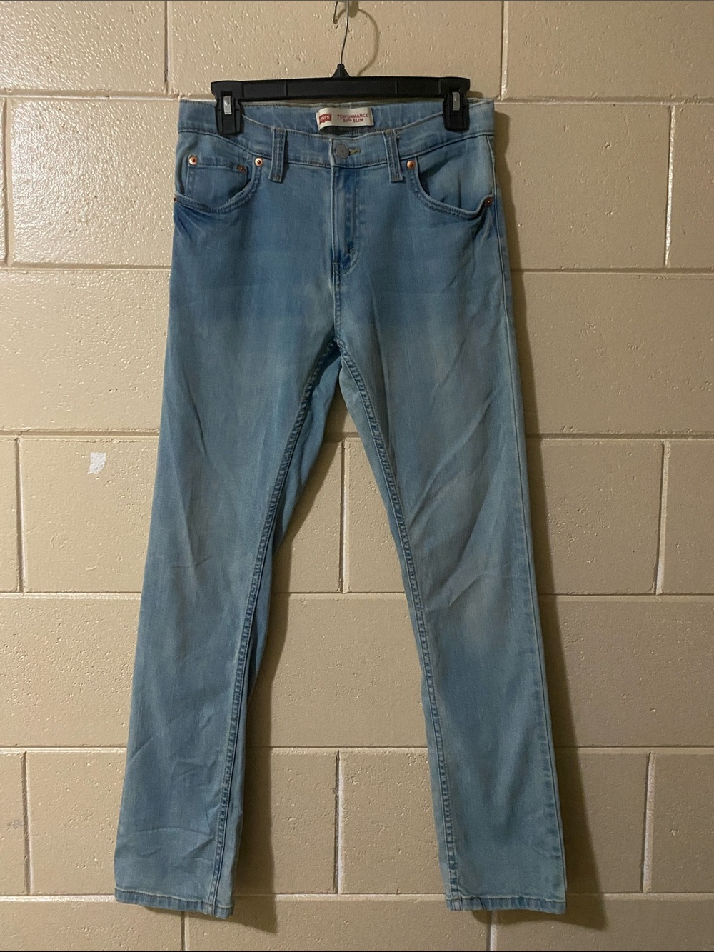 Levi's Men's Performance 511 Jeans in Light Blue